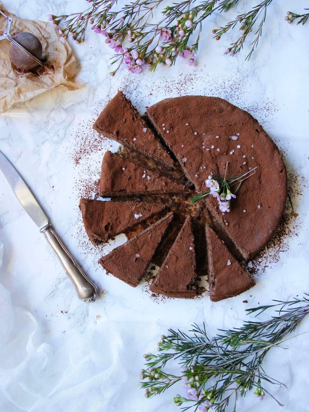 GLUTENFRI CHOKLAD­CHEESECAKE MED RICOTTA