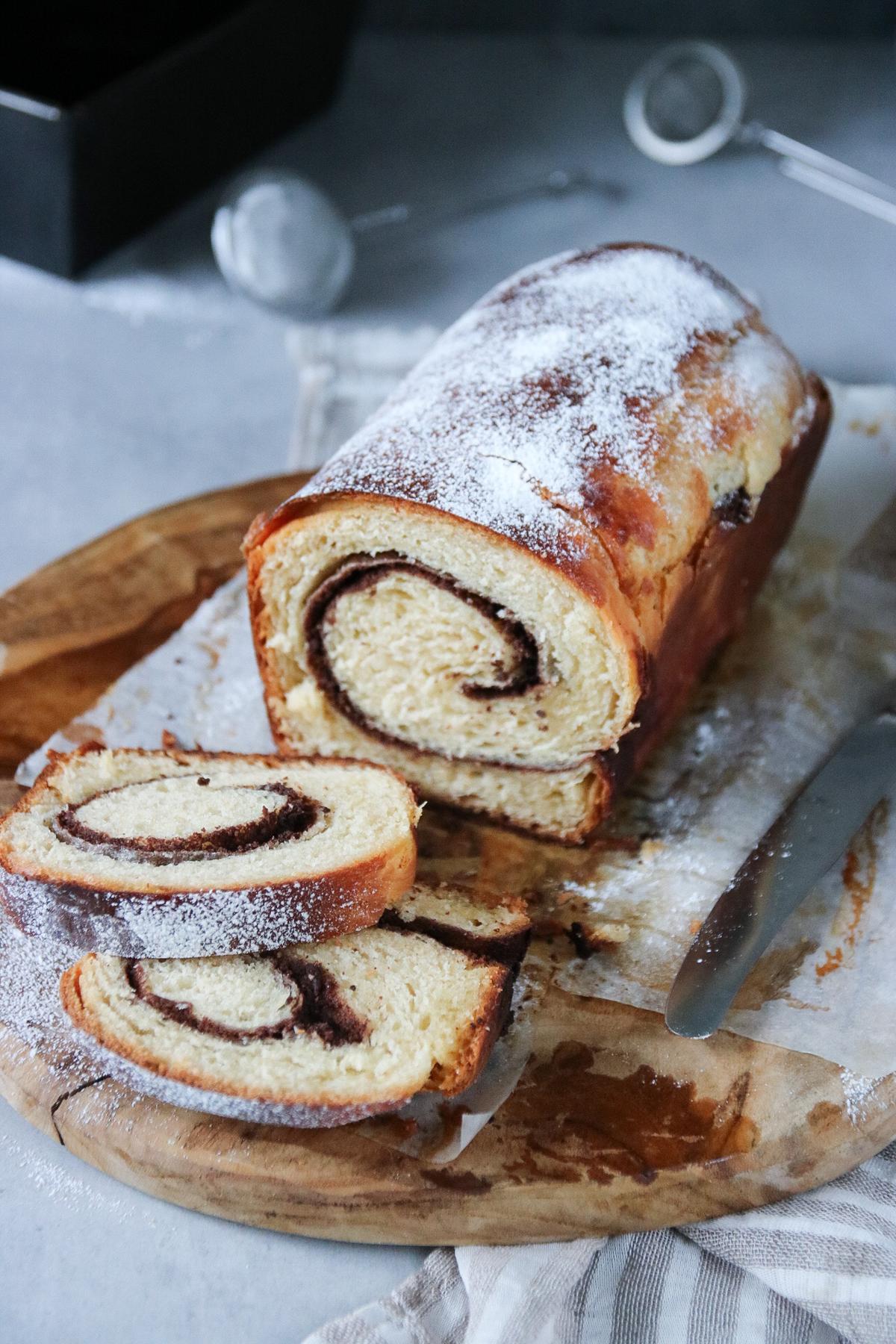 CHOKLADBRIOCHE MED HONUNG